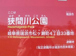 狭間川公園